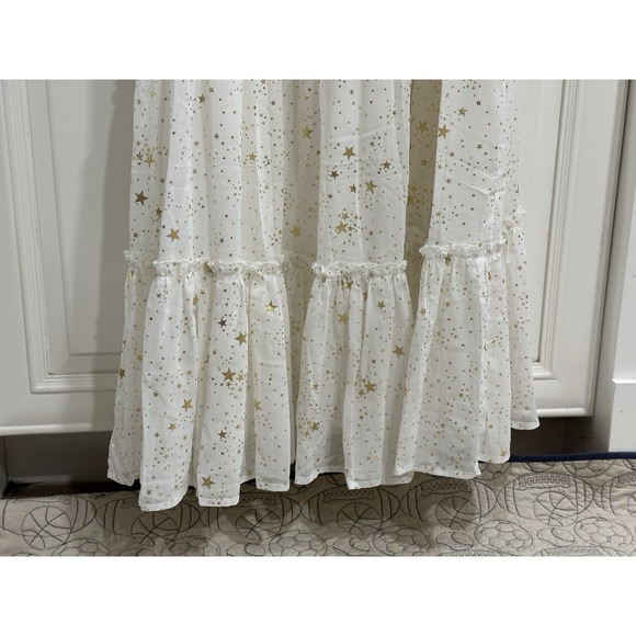 Ivy City Co Women's Midsummer Nights Dress  Stars Size 5X White - Picture 11 of 16